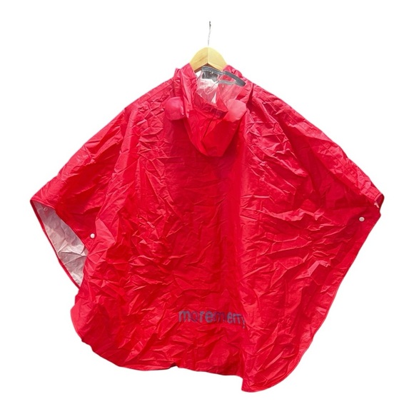 Pink Hooded rain poncho with Bag xhokd size large - Picture 3 of 5